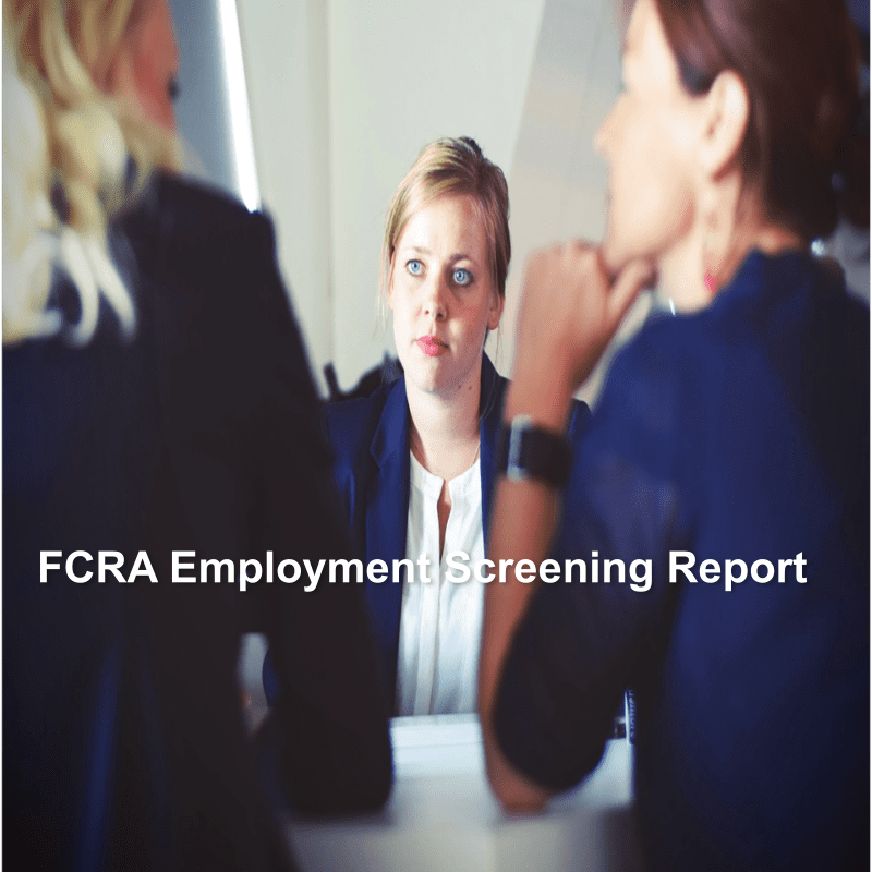 FCRA Employment Screening