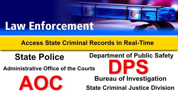State criminal records